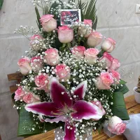 باکس گل طبیعی بزرگ