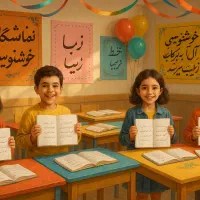 آموزش خط تحریری