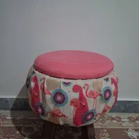 صندلی پاف گرد