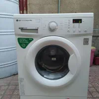 لباسشویی الجی گیربکسی ۸ کیلو سالم در حدنو