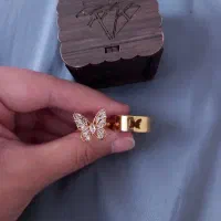 انگشتر دخترونه پروانه