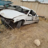پژو پارس سفید تصادفی مدل ۸۸