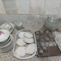 ظرف چینی وشیشه