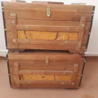 صندوقچه  وجاکفشی و ساعت