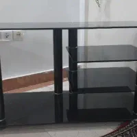 میز تلوزیون شیشه ای