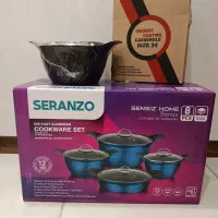 سرویس قابلمه چدن گرانیتی سرانزو