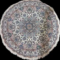 فرش دست باف گرد کنگره‌ی