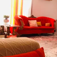 مبل ۷ نفره کلاسیک با میز عسلی