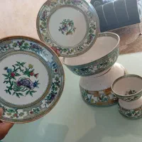 کاسه و بشقاب ترمه