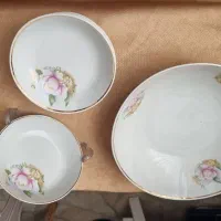 کاسه و شش عدد پیاله