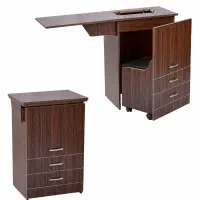 میز چرخ خیاطی کم جا آسانسوری