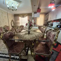 میز ناهار خوری سلطنتی ۶ نفره