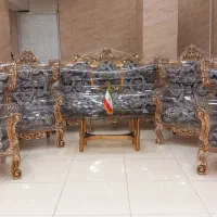 مبل ۷نفره چوب گردو فروش فوری