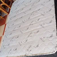 تشک دو نفره تخت مارک رویال و کفی تخت فلزی جک دار