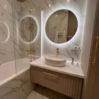 آینه بک لایت ساده و با تاچ در ابعاد مختلف