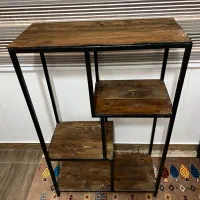 استند چوبی فلزی