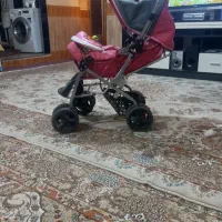 کالسکه کودک در حد نو