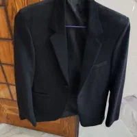 کت اسپرت مخمل مشکی بچه گانه