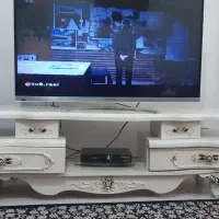 میز تلویزیون چهارتکه و جلو مبلی تاشو