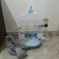 قفس همراه لوازم