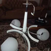 یک جفت لوستر سه شاخه ای