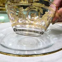 پیاله پیش دست لوتانا طلاکوب