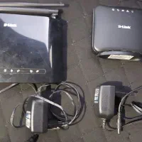دو عدد مودم ADSLمارک اصلی D-LINK