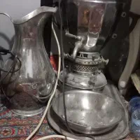 سماور نفتی با پارچ سینی و...