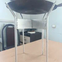 پایه دیگ سفری فلزی