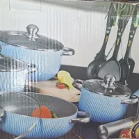 سرویس قابلمه ۷ پارچه گرانیتی نو