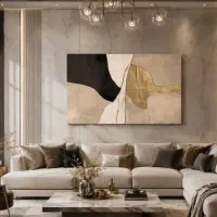 تابلو نقاشی برجسته ابستره مدرن مینیمال