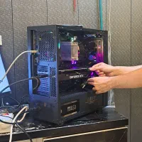 نصب ویندوز / نصب پرینتر/ در محل