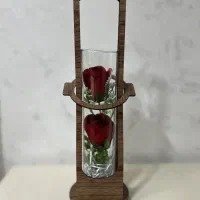 باکس شیشه ای گل