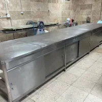 میزکار تمام استیل کارگاهی