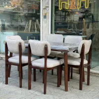 میز نهارخوری ناهارخوری ارکیده پرومکس راش ۴و۶ نفرهW