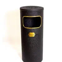 سطل اداری جاسیگاری دار فلزی
