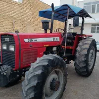 تراکتور 399 جفت با گاوآهن برگردان