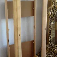 بوفه چوبی تاج دار