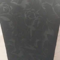 چادر مشکی گل برجسته