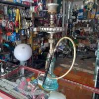 قلیان برنجی حاج اوقلی کام دهی عالی