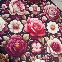 رومیزی مخمل پشت لمینت شده