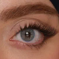 لنز آبی عسلی