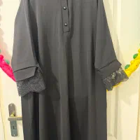 عبای کرپ مشکی