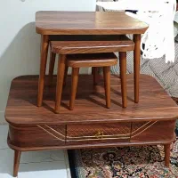 میز تلویزیون نونو به همراه میز وعسلی نونو