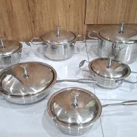 سرویس قابلمه استیل کف چندلایه چدن Arshia آلمان