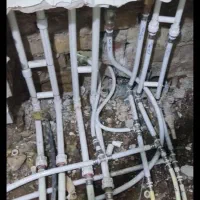 تاسیسات لوله کشی آب شیر آلات پمپ