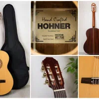 گیتار کلاسیک Hohner HC06 با کیف سالم و تمیز