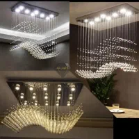 لوستر الماس.مدلهای کریستالی لاینر کد۹۹۳۴.AC light