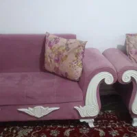 یک دست راحتی هفت نفره ب همراه ناهارخوری ۴نفره