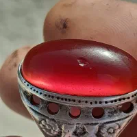 انگشتر  ۲عددعقیق فروش گرمی